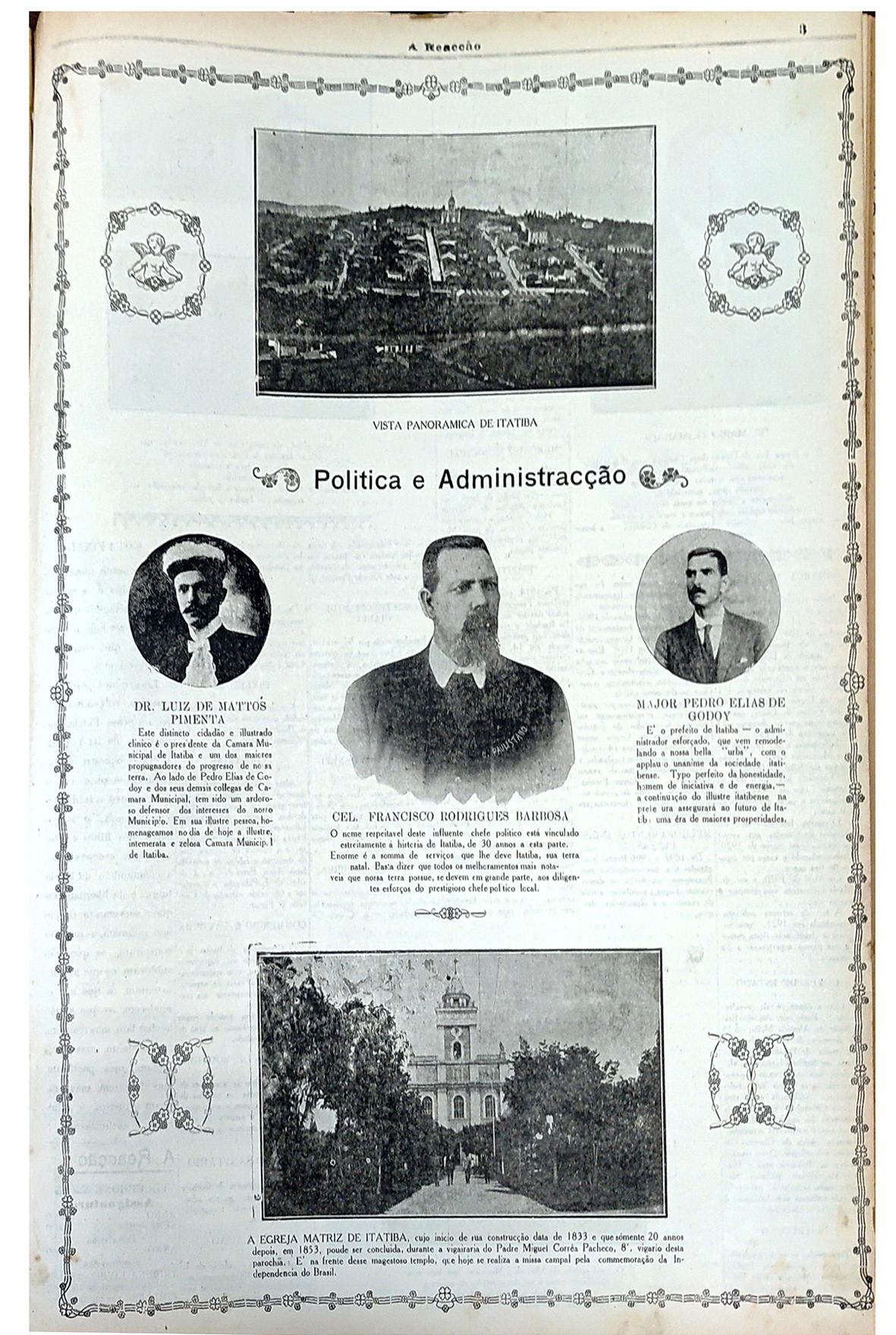 A Edição Comemorativa do jornal “A Reacção” no Centenário da Independência, em 1922 A Edição Comemorativa do jornal “A Reacção” no Centenário da Independência, em 1922