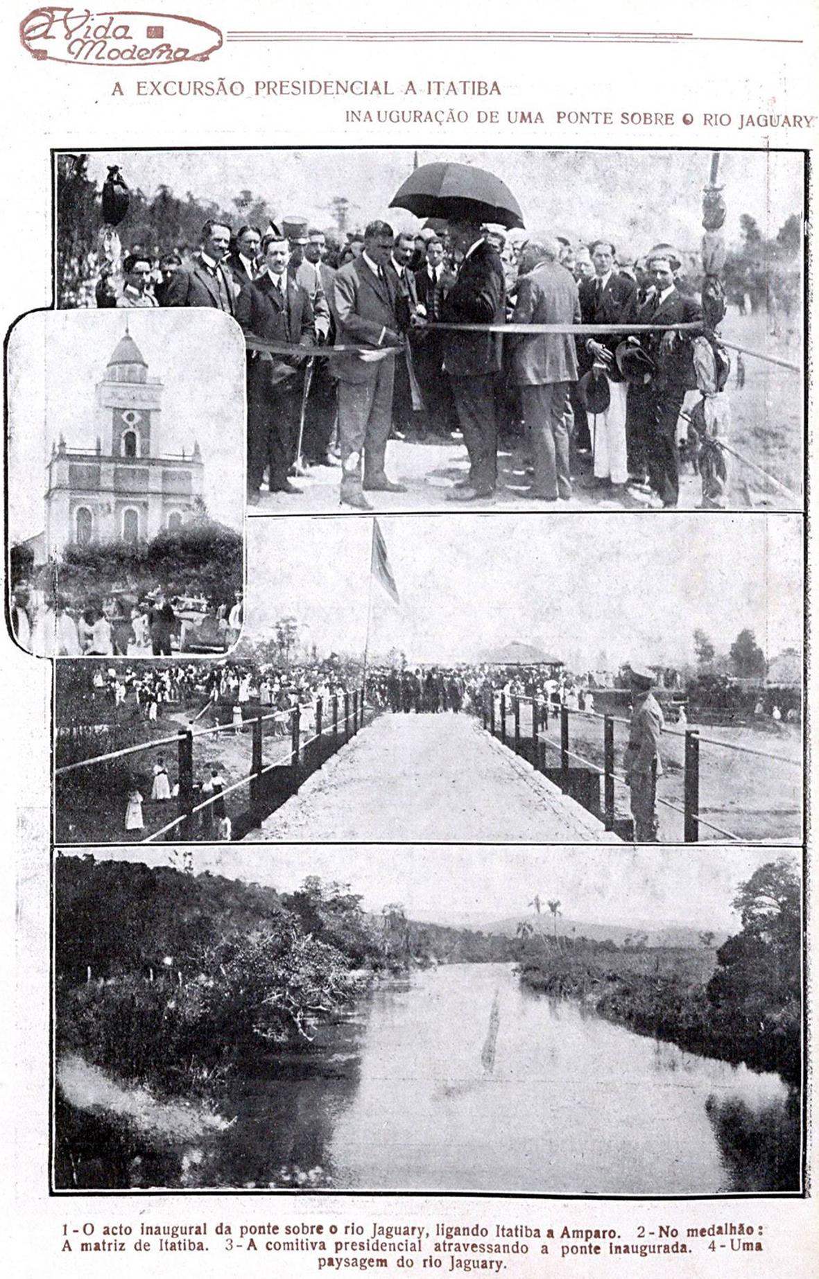 A visita do governador Washington Luís à Itatiba em 1921