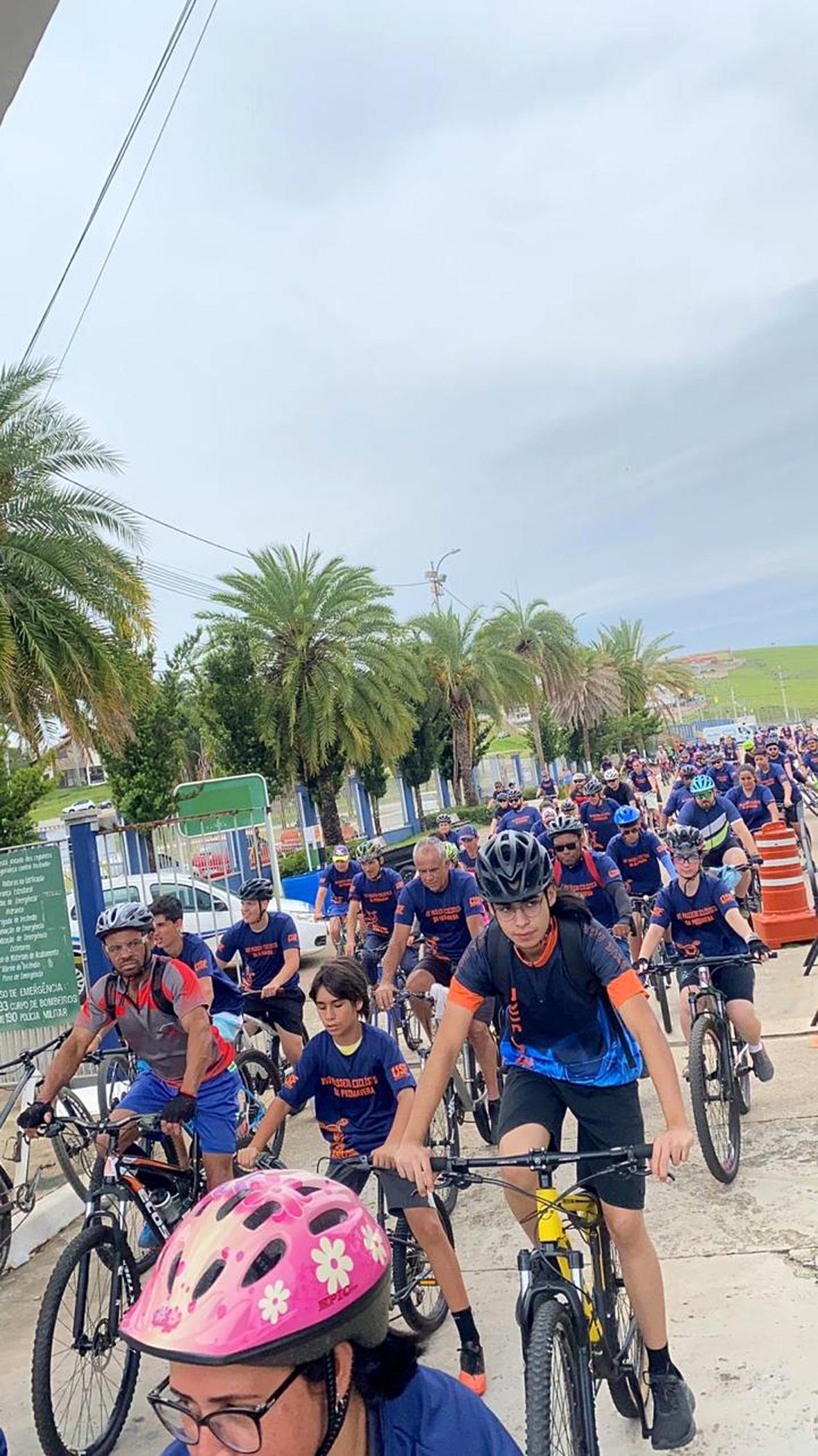 18º Passeio Ciclístico da Primavera celebra esporte, saúde e união comunitária