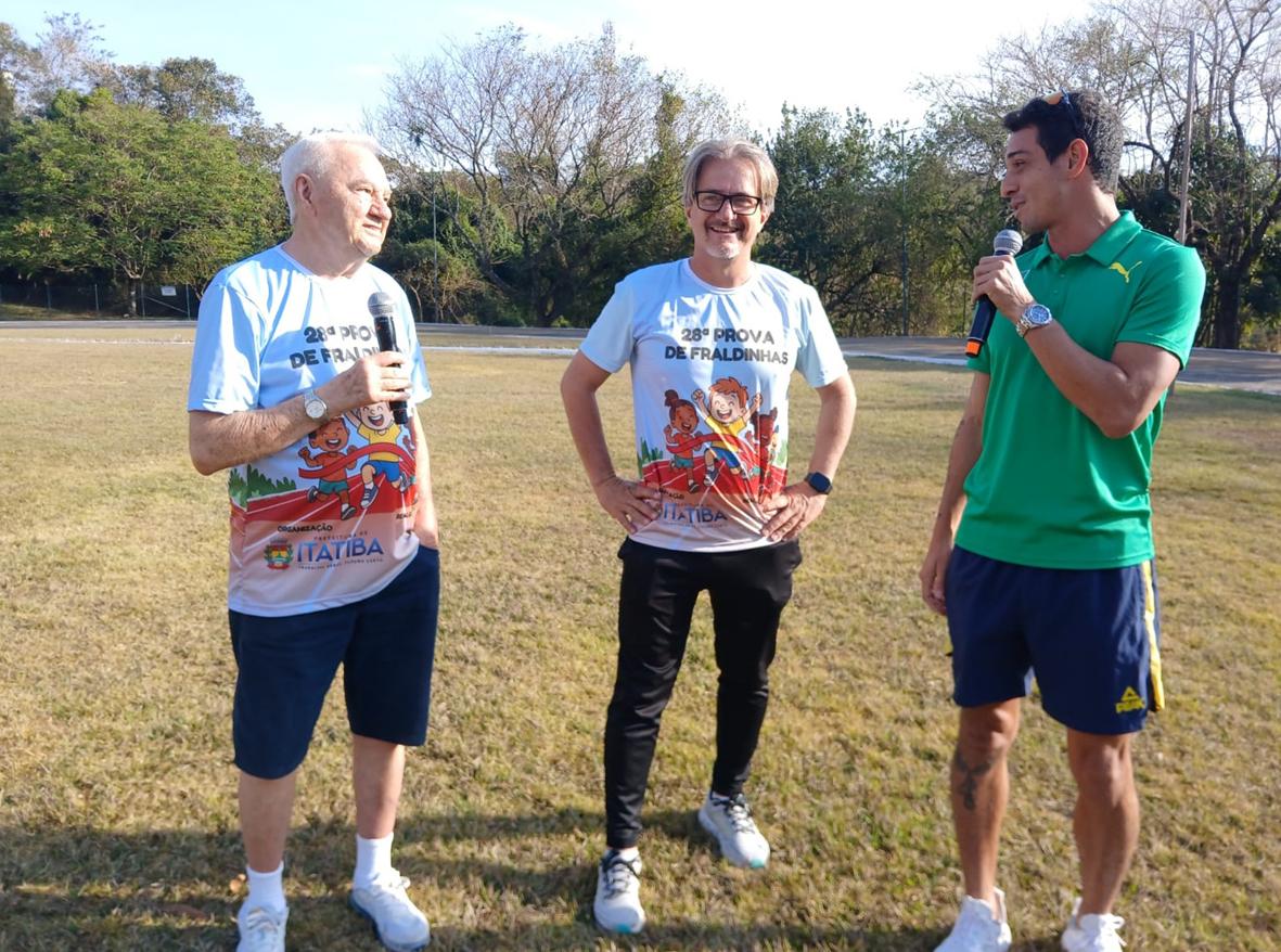 Atleta olímpico prestigia a 28ª Prova de Fraldinhas JI