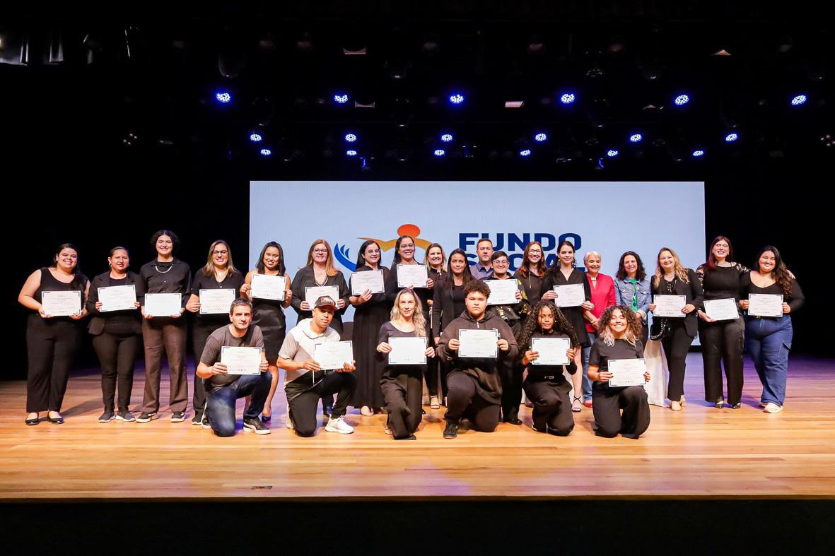 Fundo Social entrega mais de 500 certificados do Programa FormAção 