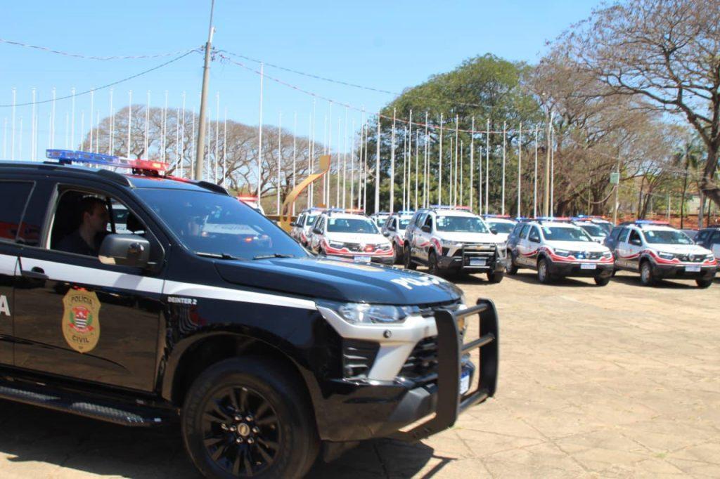 Governo de SP entrega 40 viaturas para as Polícias Militar e Civil da região de Campinas