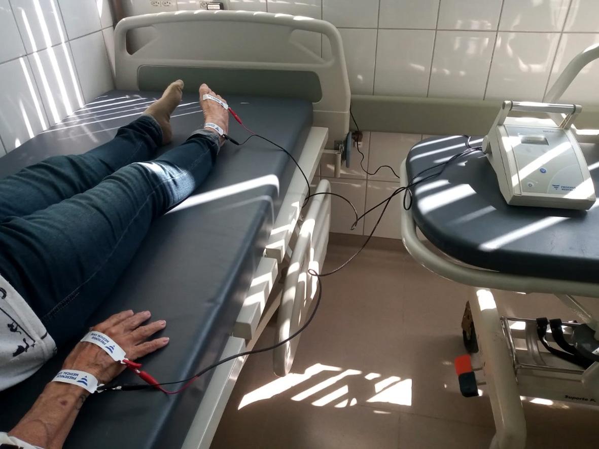 Hemodiálise da Santa Casa oferece exame de bioimpedância aos pacientes