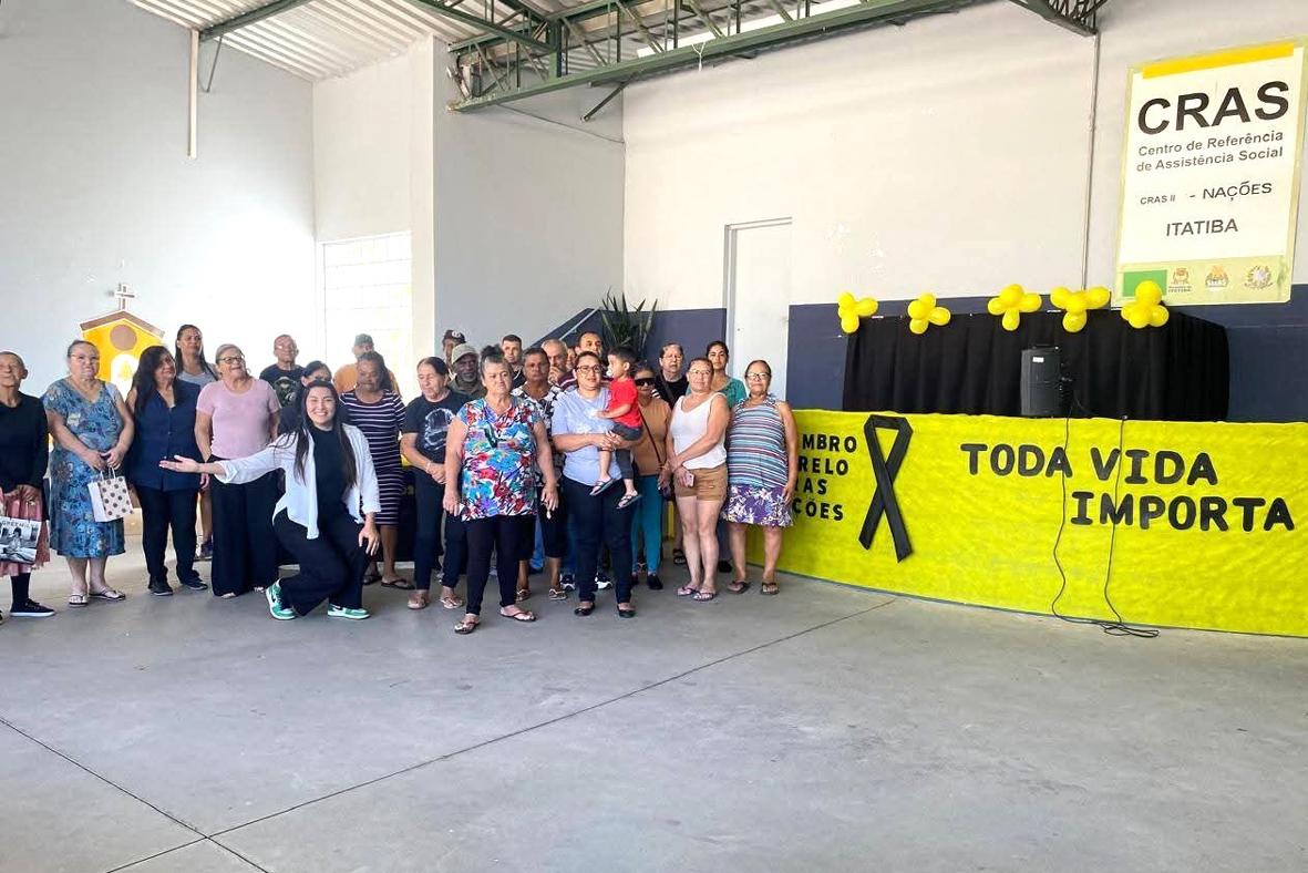 Itatiba intensifica ações do Setembro Amarelo com palestras, grupos e exposição artística