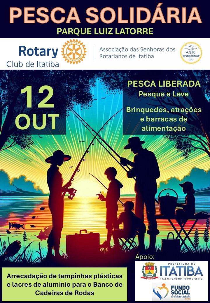 Pesca Solidária reúne lazer e solidariedade no Parque Luis Latorre em outubro