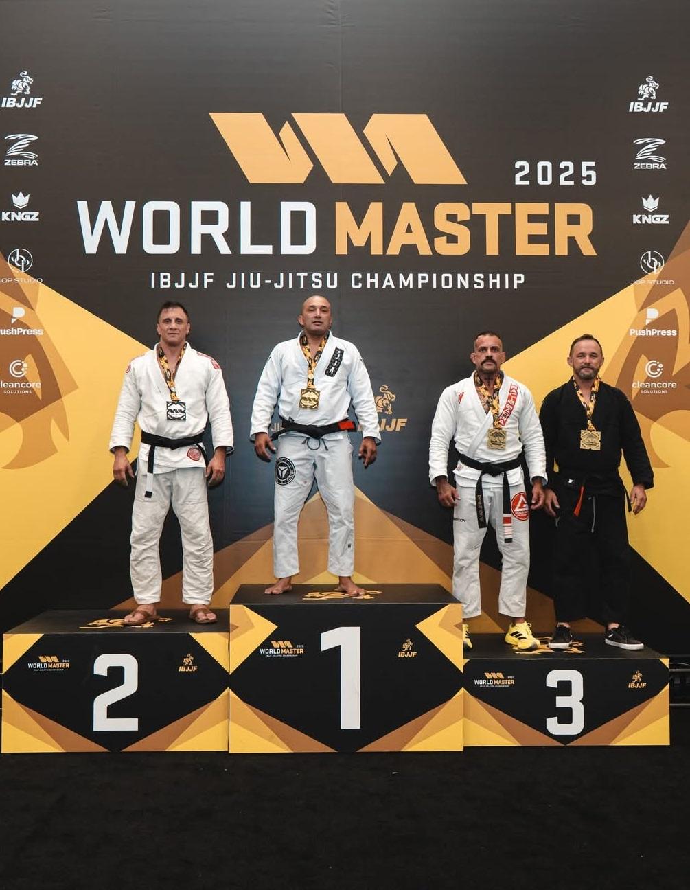 Professor itatibense conquista pódio no Mundial Master de Jiu-Jitsu em Las Vegas