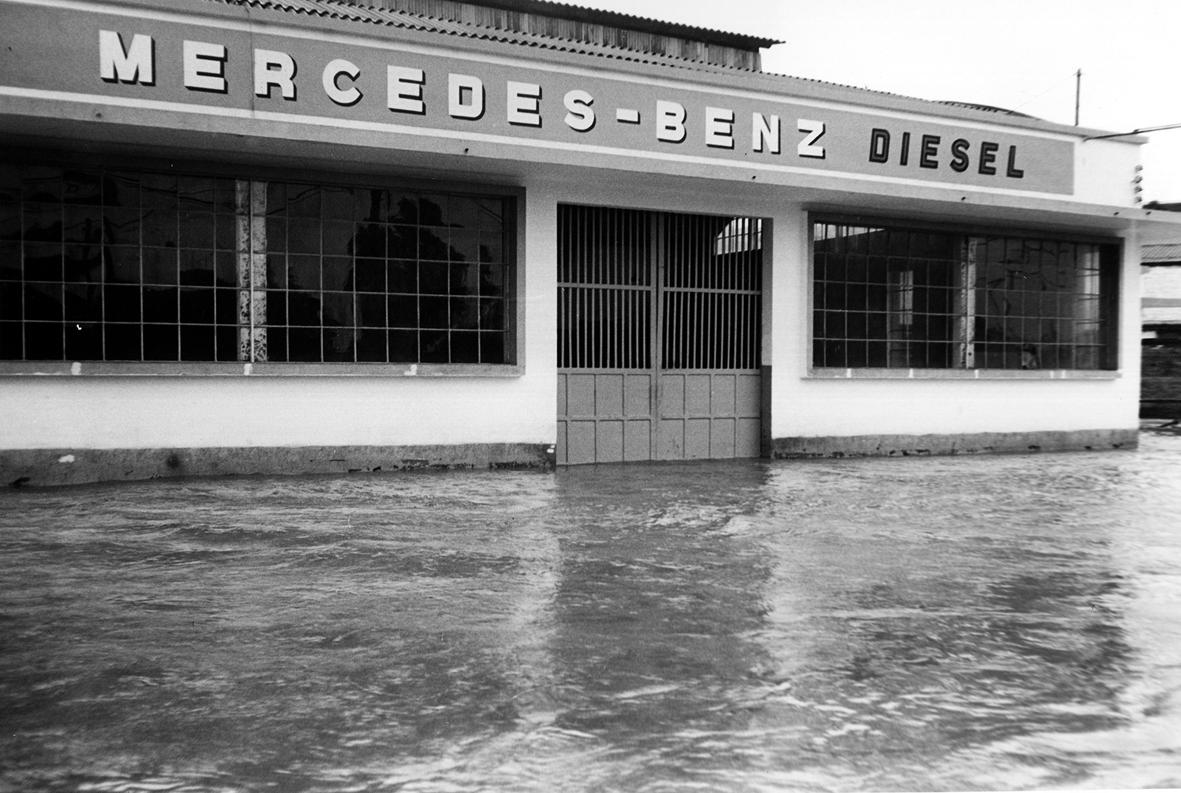 A grande enchente em fevereiro de 1970 A grande enchente em fevereiro de 1970