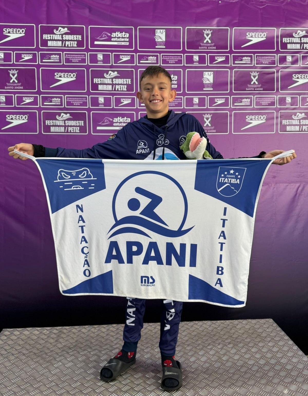 Ian Covre e Felipe Flaibam são destaques da Apan no Festival CBDA de Natação Ian Covre e Felipe Flaibam são destaques da Apan no Festival CBDA de Natação