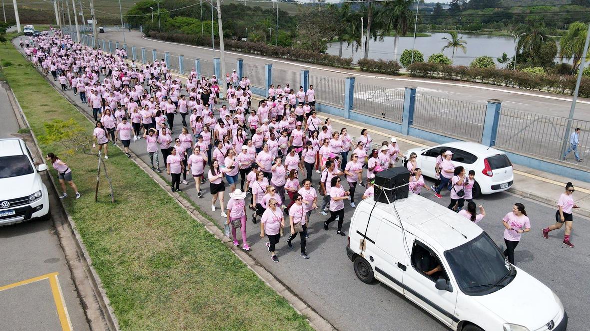 Caminhada do Outubro Rosa é neste sábado no Parque Luís Latorre