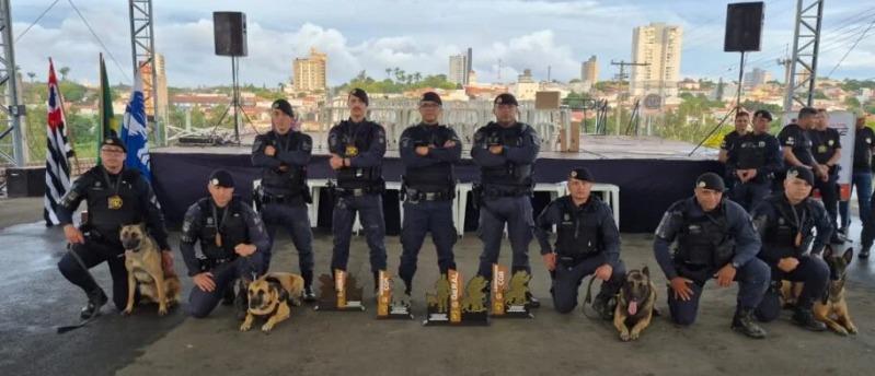 Canil da Guarda Municipal de Jundiaí conquista título nacional em campeonato de cães de polícia