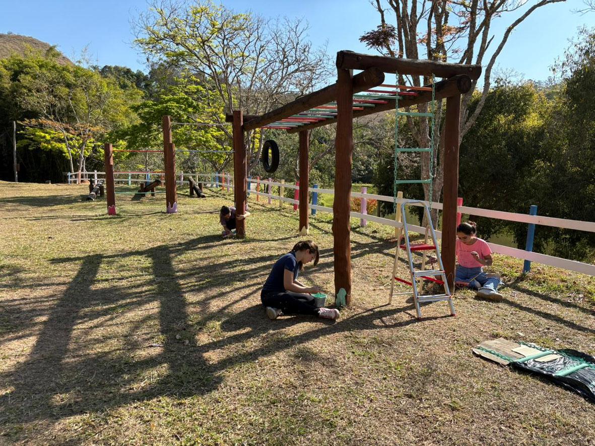 Estudantes da USF de Itatiba promovem Projeto de Revitalização no Parque Ecológico em Morungaba