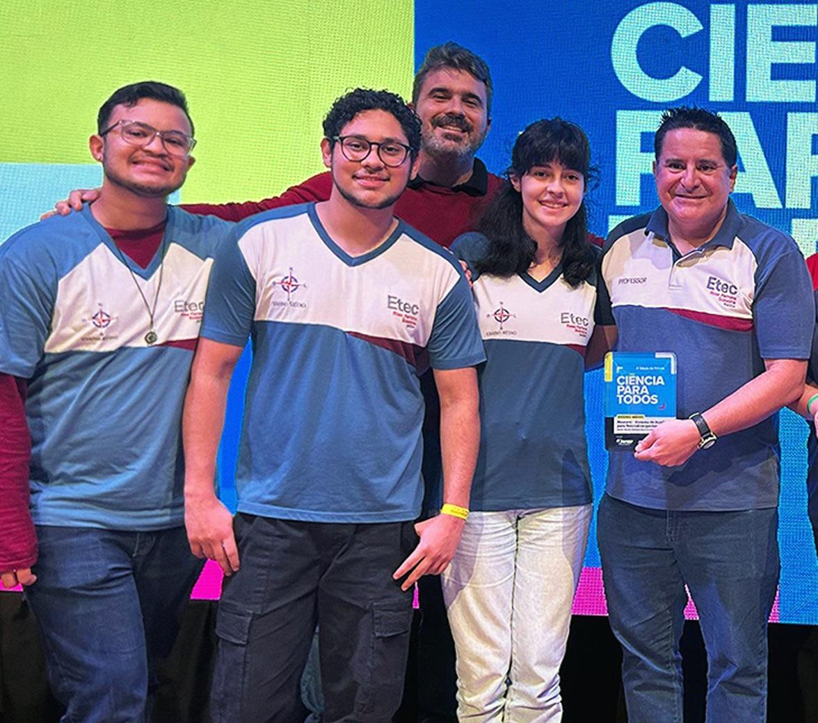 Etec de Itatiba vence Prêmio Ciência para Todos com projeto voltado à inclusão