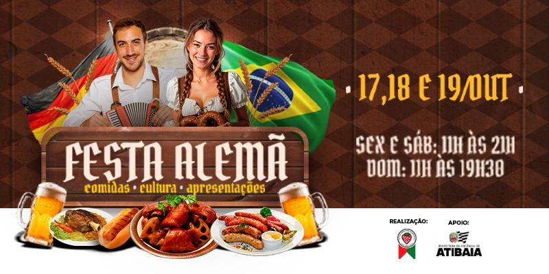 Festa Alemã de Atibaia começa na próxima sexta-feira com entrada gratuita