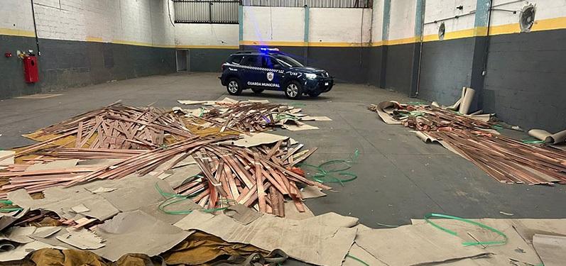 GM de Itatiba recupera carga de cobre avaliada em R$ 1 milhão