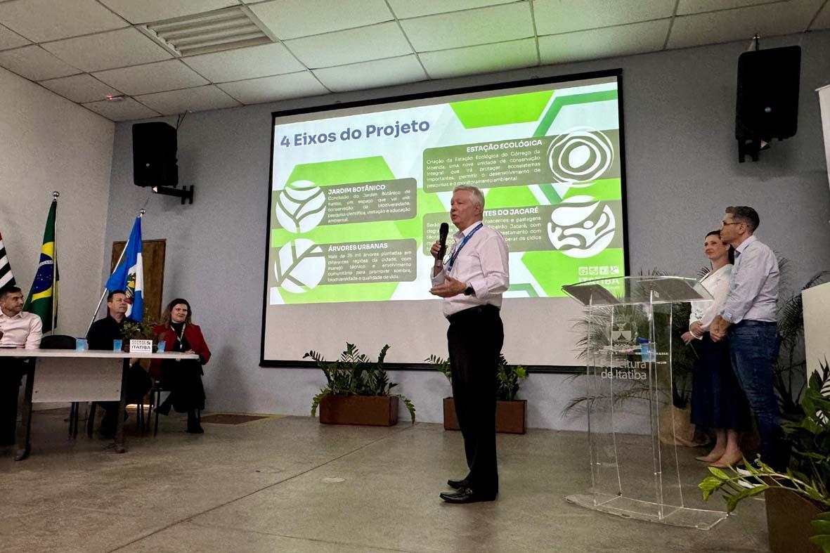 Itatiba lança maior projeto ambiental municipal com investimento de R$ 50 milhões