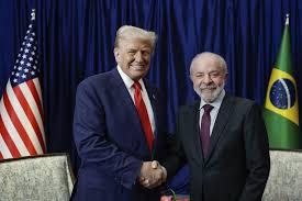 Lula se reúne com Trump na Malásia e discute relações entre Brasil-EUA