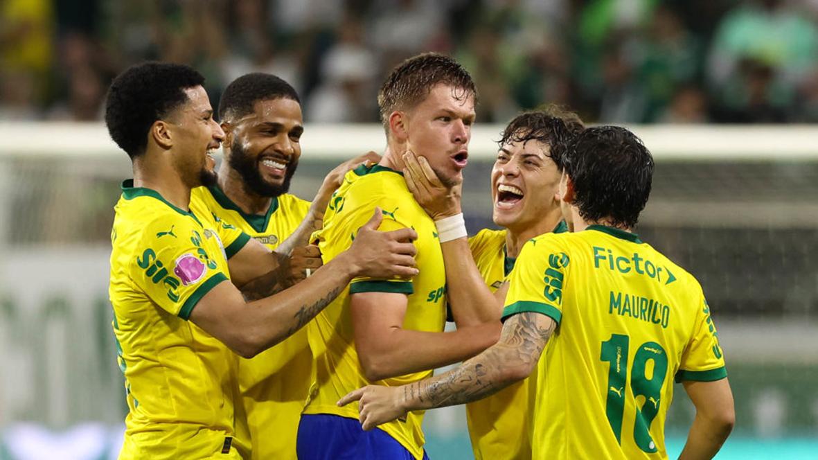 Palmeiras e Santos vencem duelos paulistas; Mirassol segue imbatível em casa