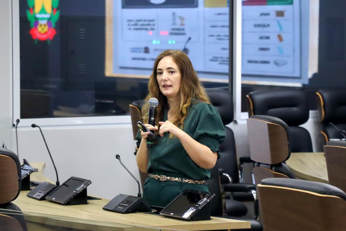 Servidores da Câmara participam de treinamento sobre coleta seletiva