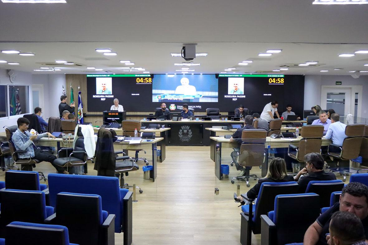 Sessão Ordinária da Câmara tem quatro projetos na Ordem do Dia