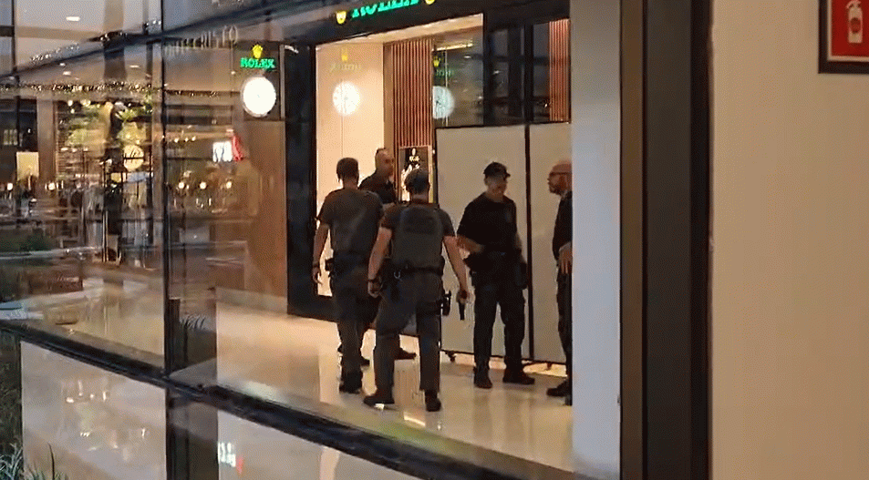 Assalto a joalheria no Iguatemi tem sete presos e dois carros apreendidos