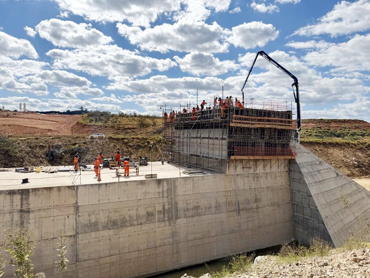 Barragens de Pedreira e Amparo têm previsão de entrega para o 2º semestre de 2026