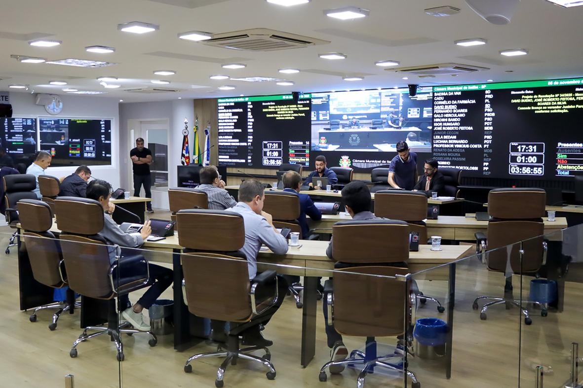 Câmara analisa cinco projetos na 41ª Sessão Ordinária desta quarta-feira
