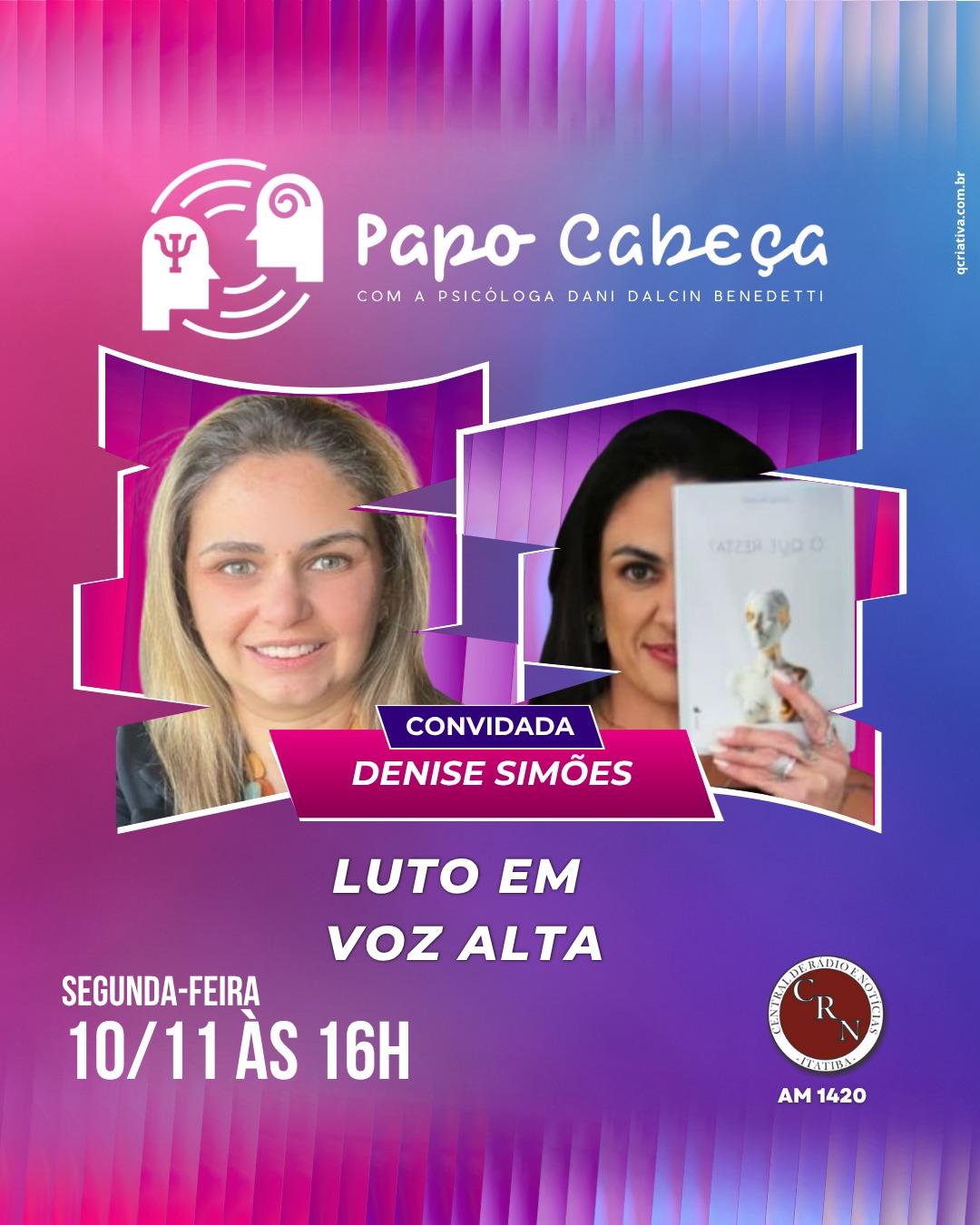 Luto em Voz Alta: conversa na Rádio CRN acolhe e ressignifica a perda