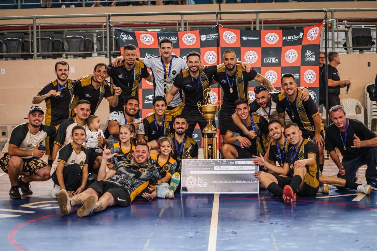 Nosso Teto conquista a Série Ouro da Copa Diogo Typs de Futsal