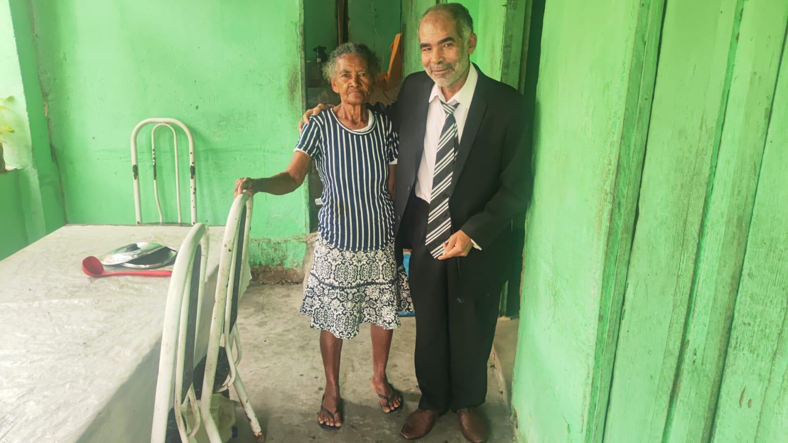 O dia em que o senhor Genivaldo reencontrou a família após passar 12 anos em Campinas