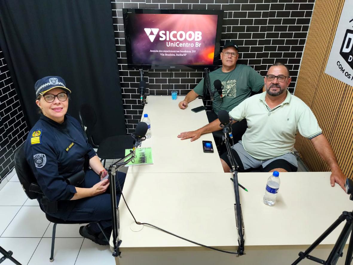 Podcast na Rádio CRN: Comandante da GM fala sobre segurança pública nos 58 anos da corporação