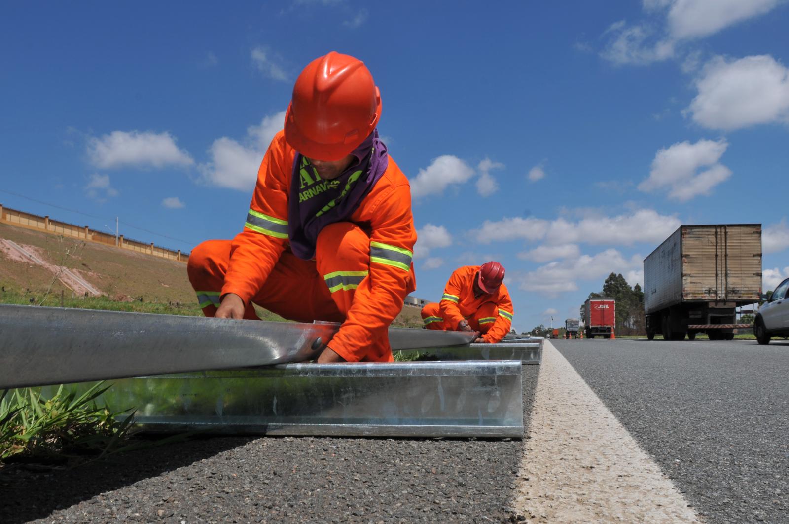 Rota das Bandeiras realiza serviços de conservação do trecho urbano da D. Pedro I, em Campinas