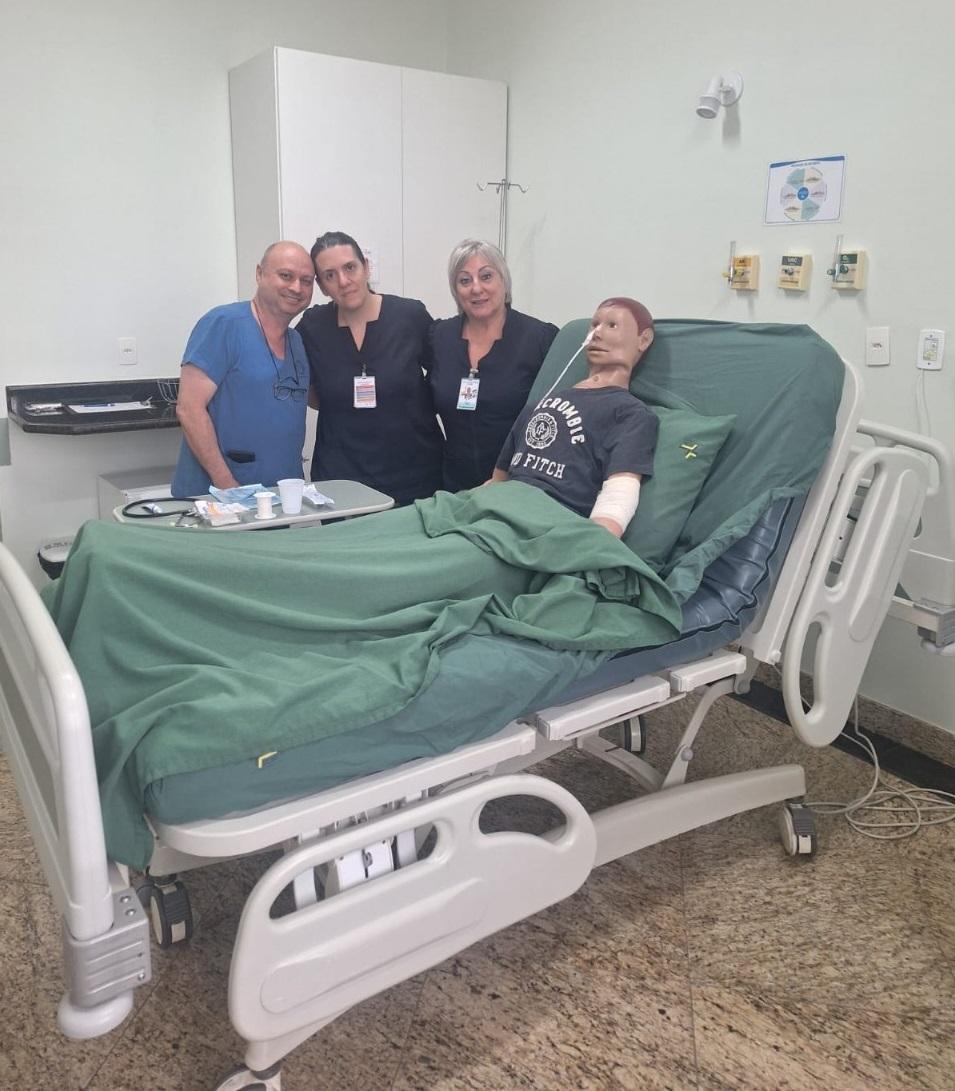 Santa Casa realiza capacitação sobre passagem de sonda nasoentérica