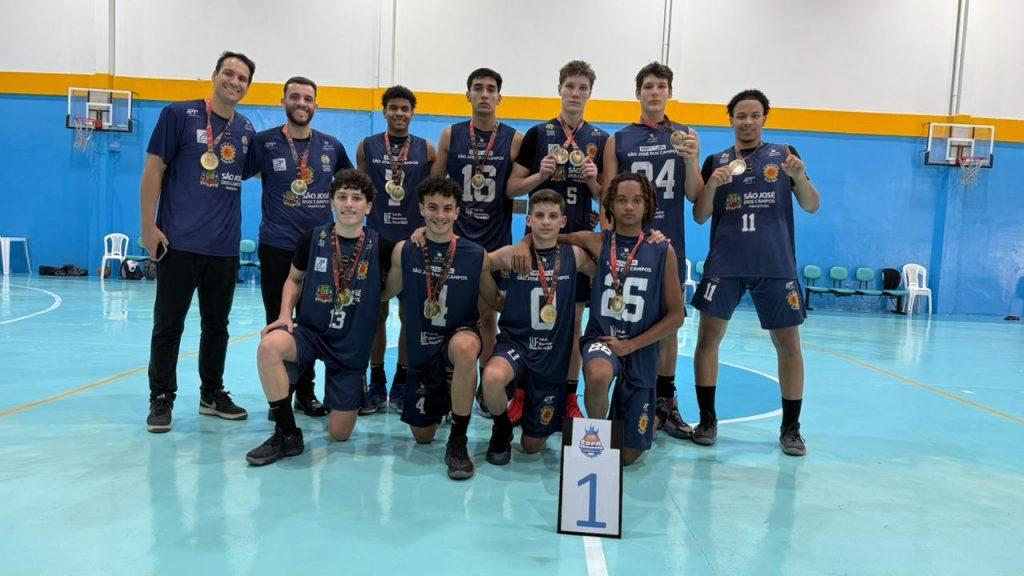 São José dos Campos faz dobradinha na Copa Estadual de Basquete
