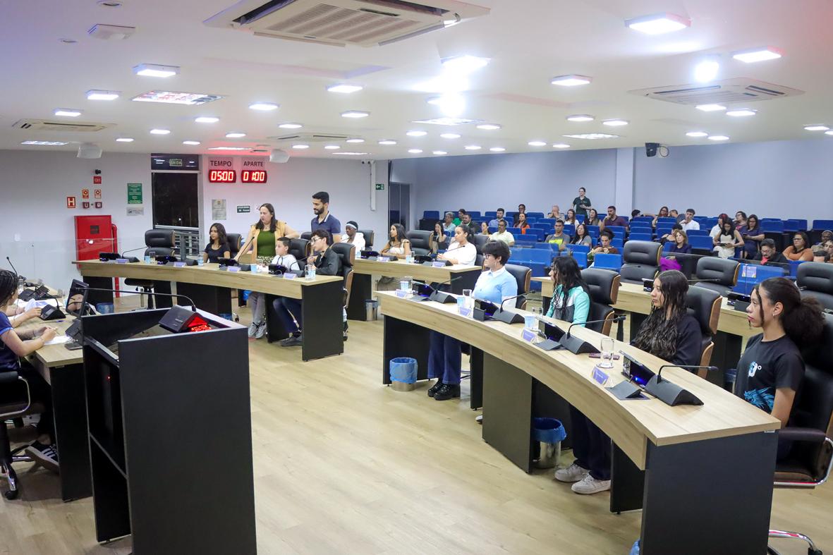 Segunda Sessão Ordinária do Parlamento Jovem acontece nesta quinta (06)