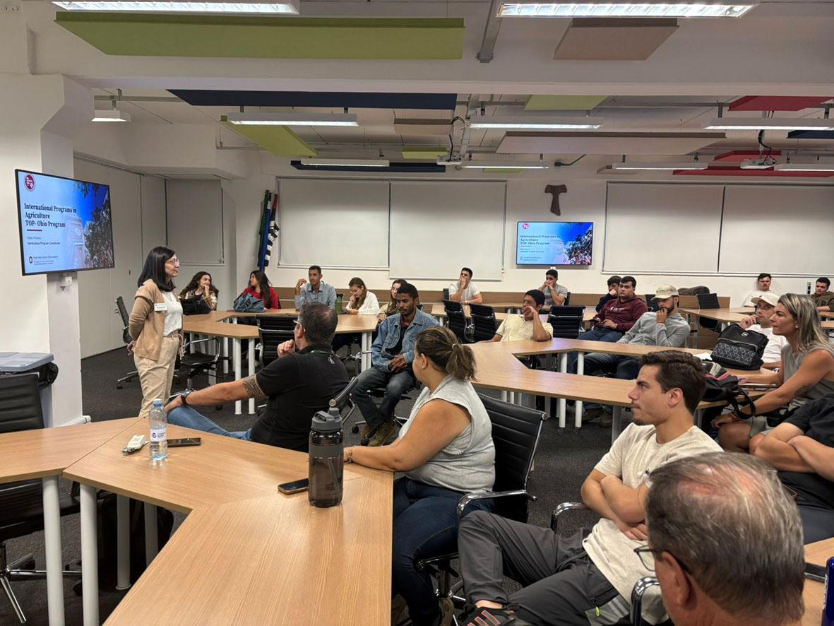 USF recebe representante da Ohio State University