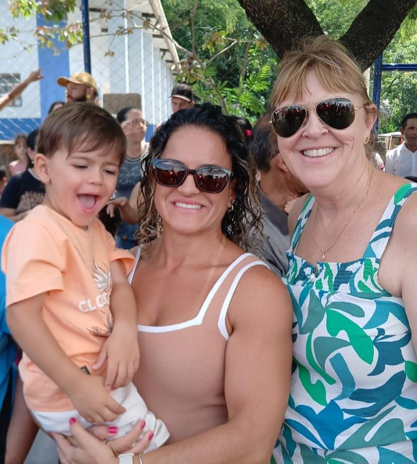 Papai Noel no Jardim das Nações Papai Noel no Jardim das Nações