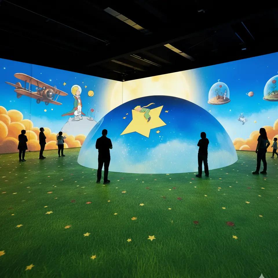 Fim de ano: MIS Experience tem horário estendido para público visitar a exposição sobre ‘O Pequeno Príncipe’