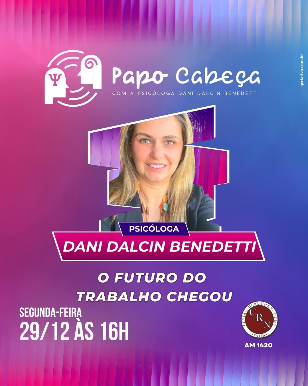 Na Rádio CRN: O futuro do trabalho chegou. Tema do programa Papo Cabeça na próxima segunda