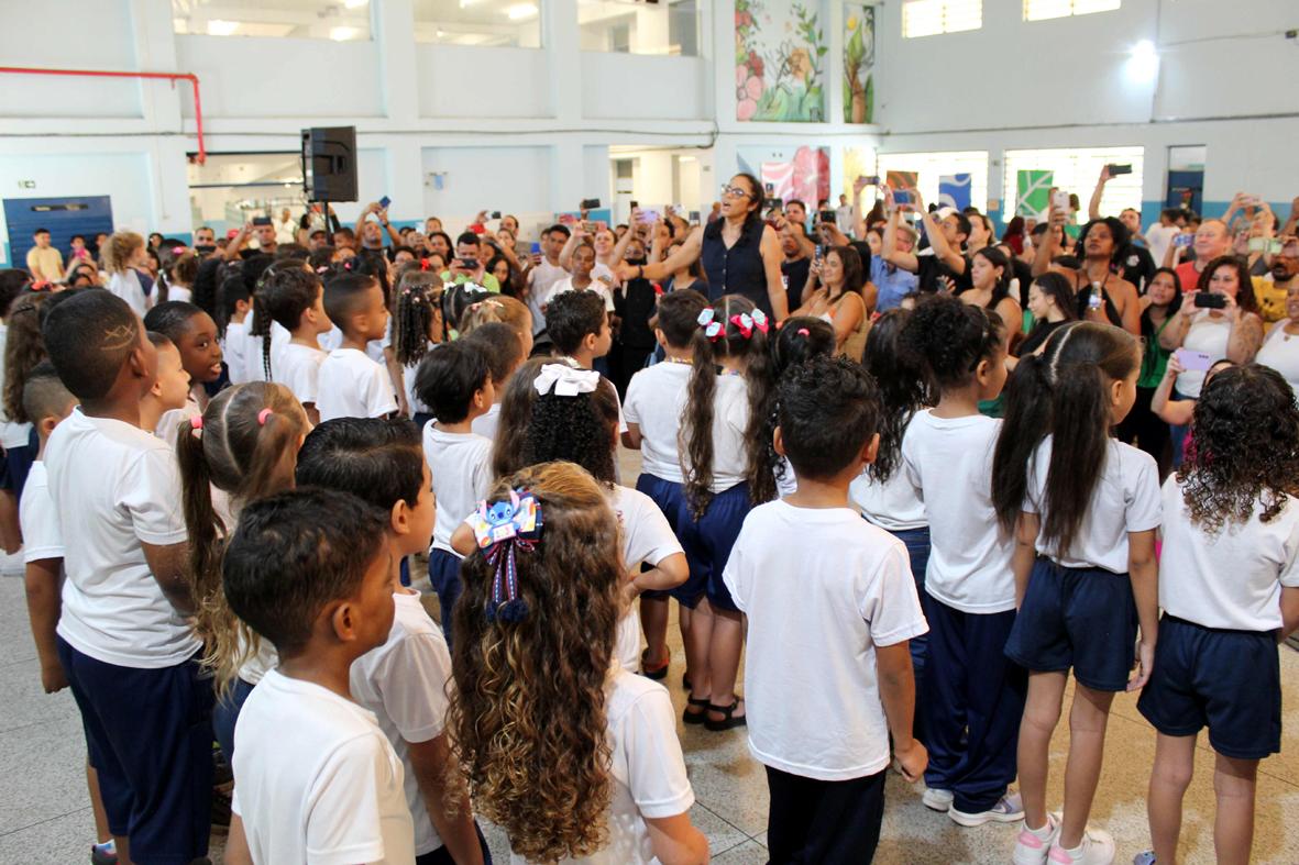 Programa InterAção movimenta Emeb Inês Prado no fim de semana