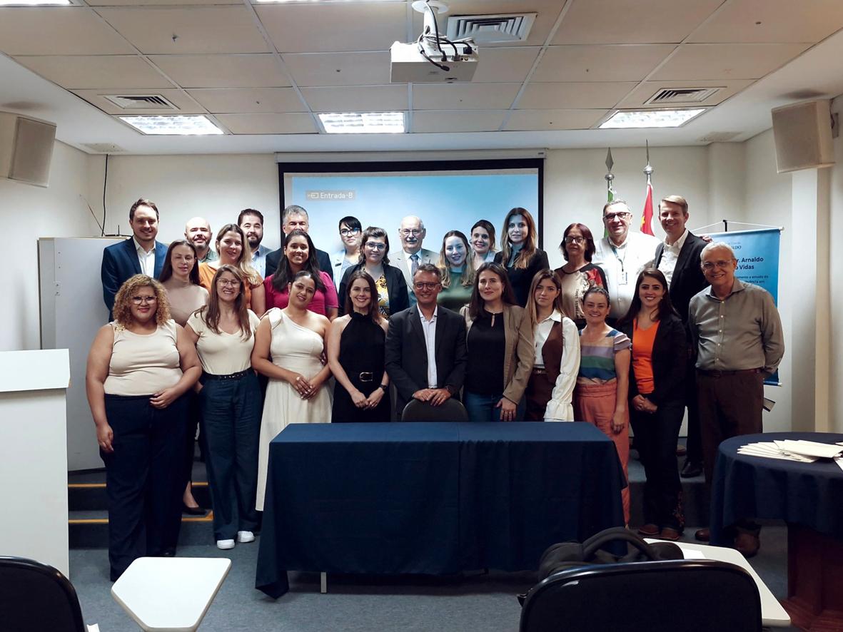 Santa Casa: colaboradoras da oncologia participam da apresentação do NIFIPO