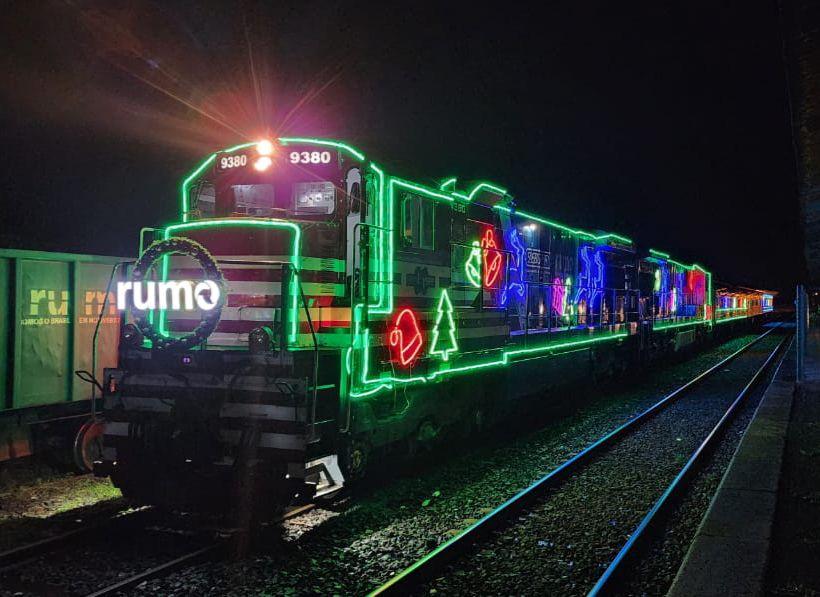 Trem Iluminado de Natal passará por Campinas no dia 20 de dezembro