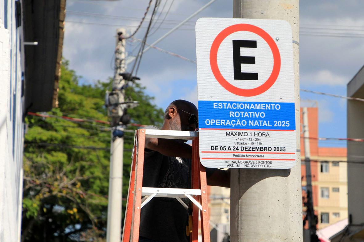Operação Natal impulsiona mobilidade e movimenta o Centro de Itatiba