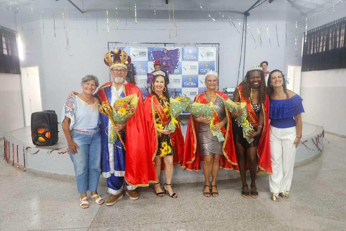 Carnaval 2026: Fundo Social elege Corte da Melhor Idade