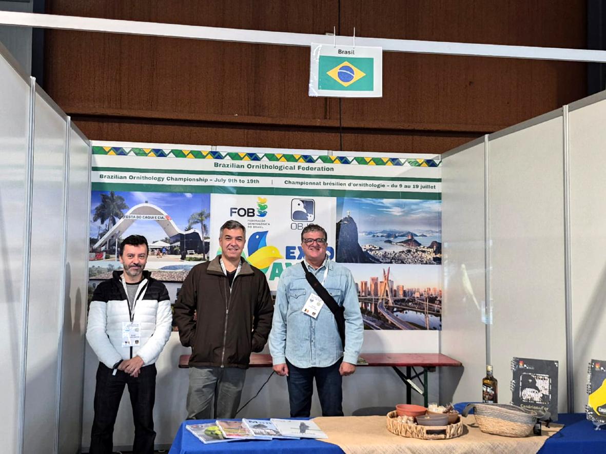 FOB participa de Campeonato Mundial de Ornitologia na Bélgica