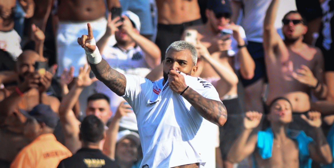 Gabigol marca e Santos vence Novorizontino de virada