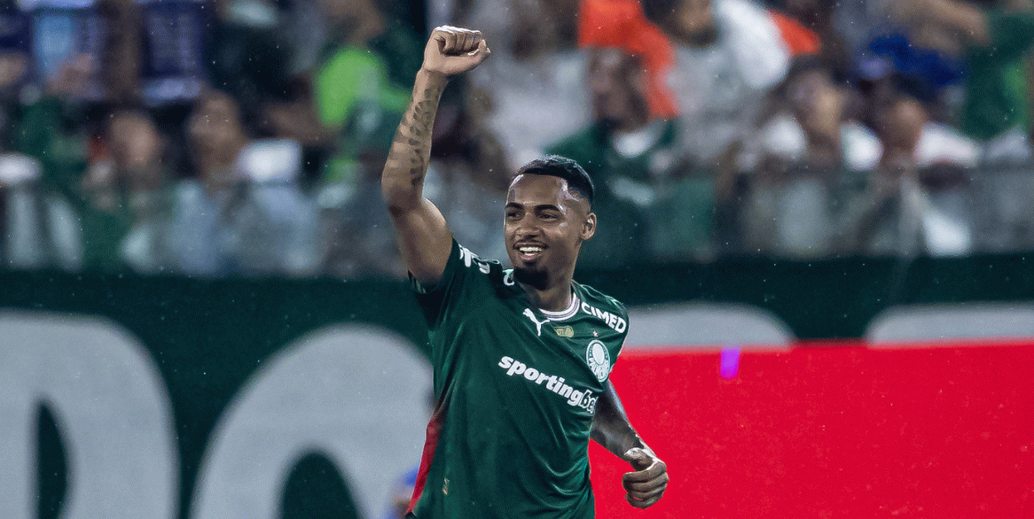 Palmeiras vence o Santos pela 100ª vez e mantém 100%