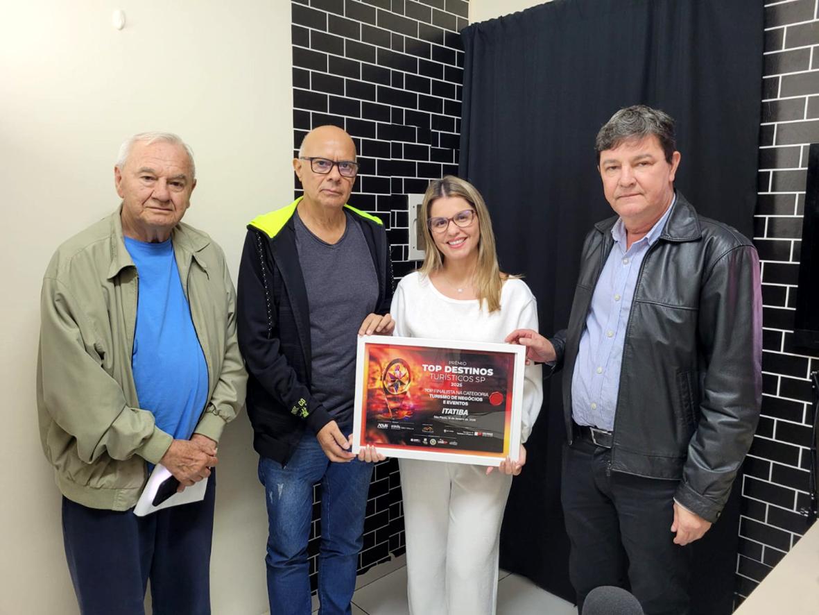 Podcast/Debate: secretário Luís Camargo destaca conquista do “Top Destino Turístico” por Itatiba