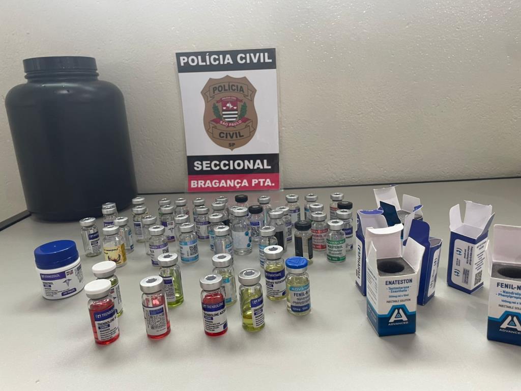 Grande operação flagra anabolizantes ilegais em Bragança Paulista