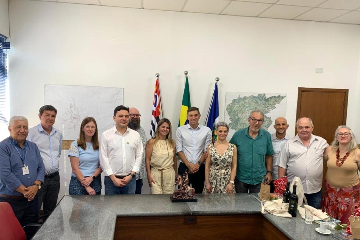 Itatiba recebe comitiva italiana de Campobasso e fortalece laços do gemellaggio
