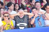 Lula publica fotos junto a políticos no camarote no Galo da Madrugada, no Recife